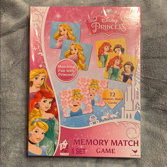 Disney princess memory match game. For ages 3+ - Picture 1 of 3